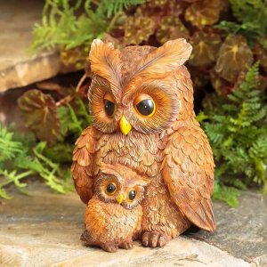 Resin Owl Yard Statue For Sale