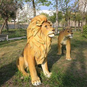 Factory Supply Resin Lion Statues For Sale