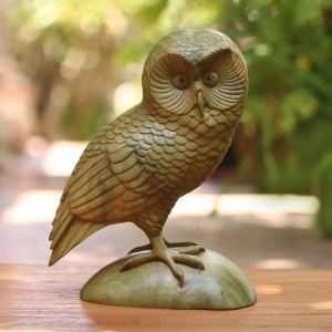 Bronze Owl Figurine For Sale