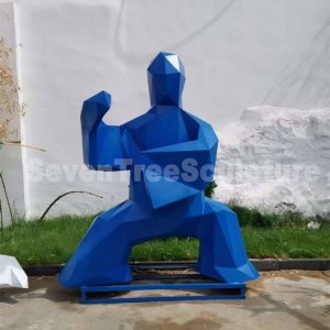 Factory Price Fiberglass tai chi sculpture
