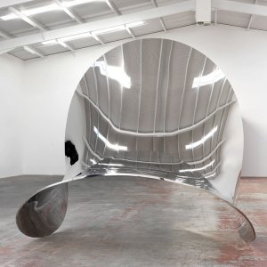 Anish Kapoor Stainless Steel Sculpture Tsunami For Sale