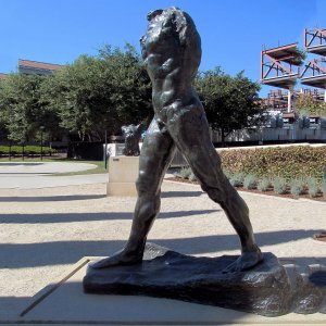 Auguste Rodin The Walking Man Sculpture For Sale