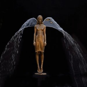 Bronze Ballet Dancing Girl Statue Fountain Sculpture For Sale
