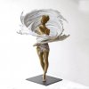 Bronze Luo Li Rong Sculpture For Sale - Image 3