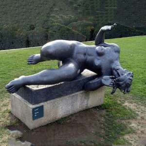 Bronze Sculpture The River By Aristide Maillol