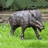Bronze Wild Boar Statue For Sale - Image 4