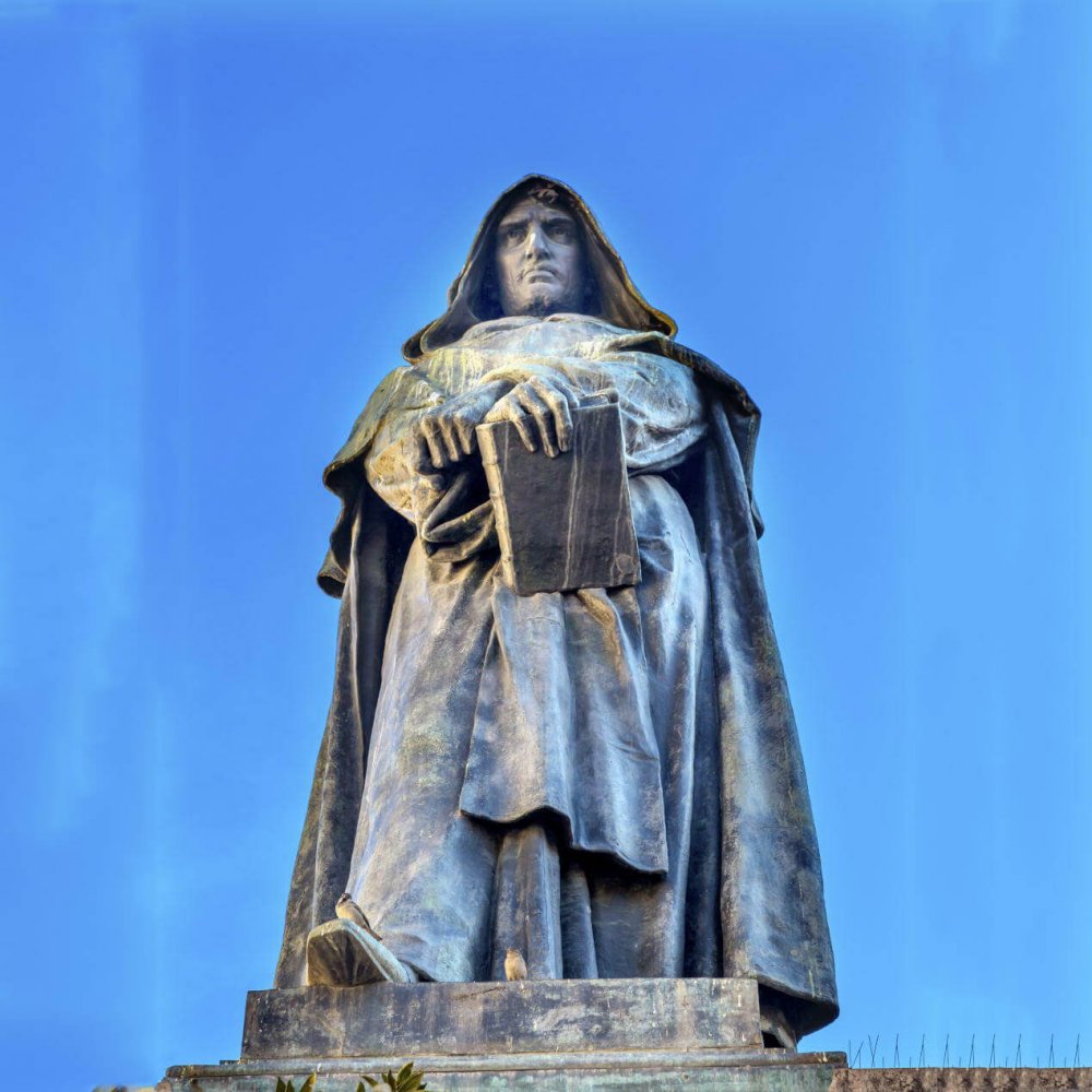 Bronze Jedi Campo De Fiori Statue For Sale