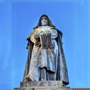 Bronze Jedi Campo De Fiori Statue For Sale