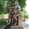 Bronze Fernando Botero Maternity Sculpture For Sale - Image 2