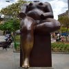 Bronze Woman Sitting Botero Sculpture For Sale - Image 2