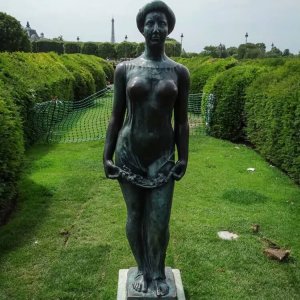 Famous Bronze Statue Flore By Aristide Maillol