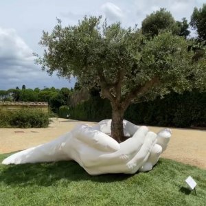 Lorenzo Quinn Olive Tree Sculpture For Sale