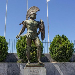 Bronze Knight Armour Statues Roman Soldier For Sale