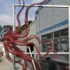 Large Stainless Steel Octopus Sculpture For Sale - Image 3