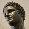 Life Size Man Bronze Greek Statue Antikythera Ephebe For Sale - Image 4