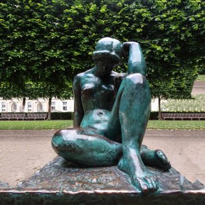 Famous Bronze Mediterranean Sculpture By Aristide Maillol