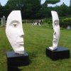 Fiberglass Gates Of Transcendence Face Sculpture For Sale - Image 2