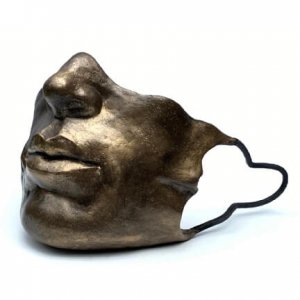 Famous Bronze Life Mask Sculpture For Sale