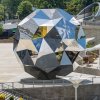 Stainless Steel Sculpture Telstar For Sale - Image 2