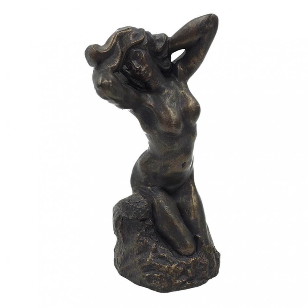 Famous Rodin Sculpture The Bather Bronze Statue For Sale - Image 3