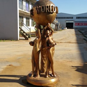Bronze The World Is Yours Statues For Sale
