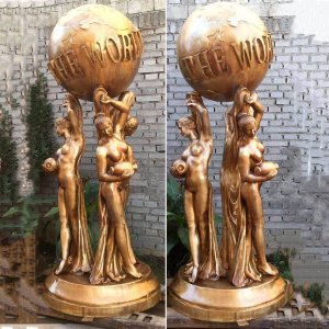 Bronze Scarface The World Is Yours Statue For Sale