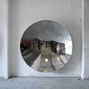 Famous Stainless Steel Anish Kapoor Wall Sculpture For Sale