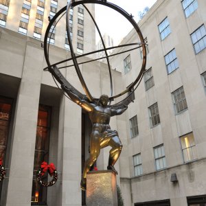 Famous Bronze Atlas Statue For Sale