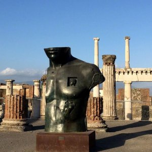 Bronze Male Bust Sculpture By Igor Mitoraj For Sale