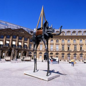 Famous Bronze Dali Elephant Sculpture For Sale