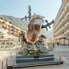Bronze Salvador Dali Melting Clock Sculpture For Sale - Image 3
