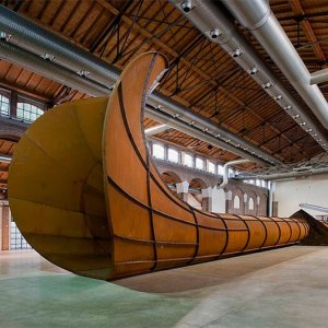Anish Kapoor Stainless Steel Dirty Corner Sculpture For Sale