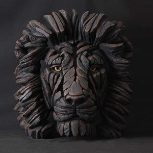 Factory Customization Fiberglass Edge Sculpture Lion
