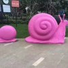 Fiberglass Snail Garden Ornament Statue For Sale - Image 2