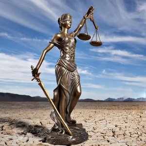 Greek Goddess Of Justice Themis Bronze Sculpture For Sale
