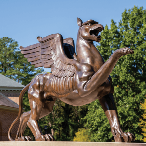 Bronze Griffin Statue for sale