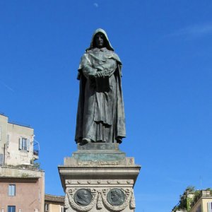 Bronze Jedi Giordano Bruno Statue For Sale