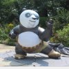 Fiberglass Kung Fu Panda Statue For Sale - Image 2