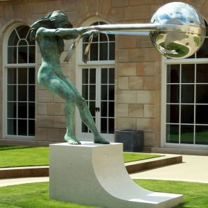Bronze Lorenzo Quinn Sculpture Force Of Nature For Sale