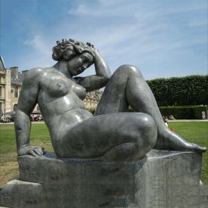 Famous Maillol Bronze Sculpture The Mountain For Sale