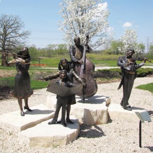 Famous Statue Joy Of Music For Sale