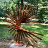 Famous Rusting Corten Steel Sculpture For Sale - Image 3