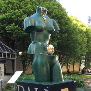 Famous Bronze Salvador Dali Space Venus Sculpture For Sale