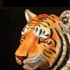 Fiberglass Tiger Head Sculpture For Sale - Image 3