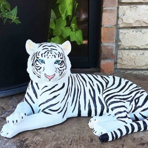Hot Sale Fiberglass Tiger Statue For Home
