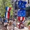 World Flag Candy Sculpture Fiberglass Saudi Arabia Sugar Statue For Sale - Image 3