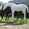 Standing Fiberglass Horse Statue For Sale - Image 3