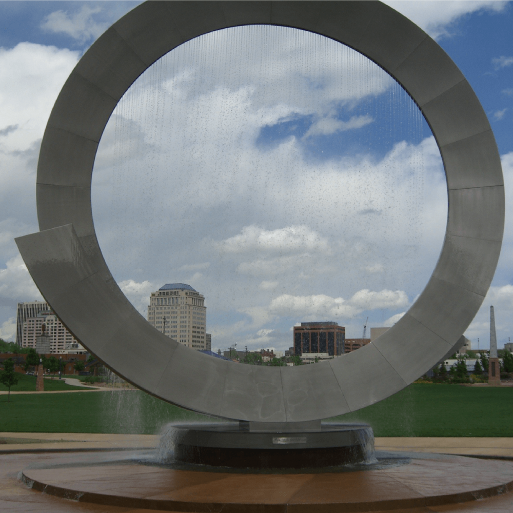 Stainless Steel Rotary Water Features Fountain Sculpture Supplier  - Image 4
