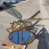 Large Dragonfly Garden Sculpture - Image 4