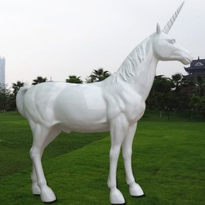 Fiberglass Unicorn Statue For Sale